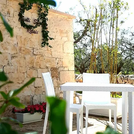 לינה וארוחת בוקר Trulli Sciummo Relais